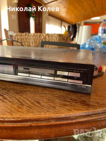 Тунер FISHER-FM 890, снимка 2 - Радиокасетофони, транзистори - 48600129