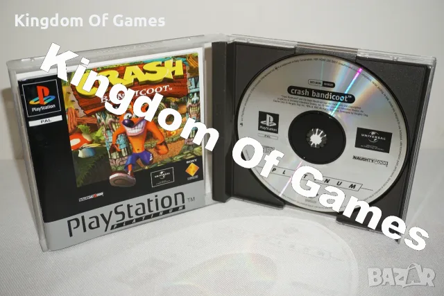 Игра за PS1 Crash Bandicoot Platinum ТЕСТВАНА И РАБОТЕЩА, снимка 9 - Игри за PlayStation - 56060970