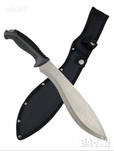 Мачете кукри ловен нож тактически самозащита оцеляванеткания за колан, снимка 2 - Ножове - 42074024