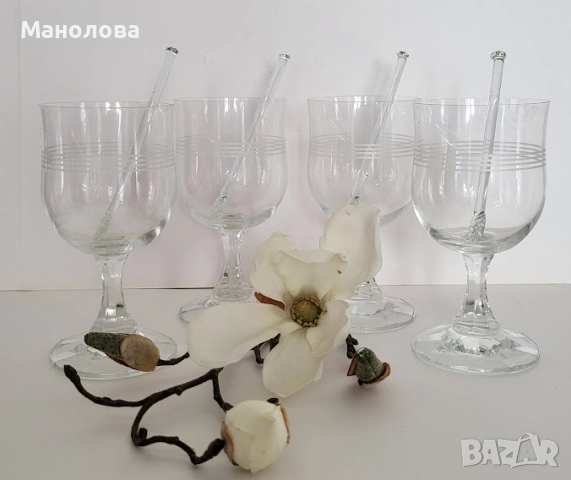 Четири ретро чаши за грог., снимка 3 - Други ценни предмети - 52418880