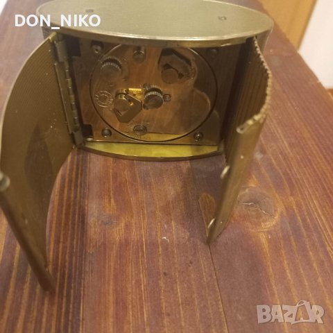 Настолен часовник/Туристически-Ориентал 7 jewels, снимка 2 - Антикварни и старинни предмети - 40553098
