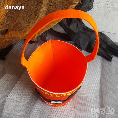 3140 Halloween кошничка за лакомства с декорация прилеп, снимка 3 - Други - 38304934