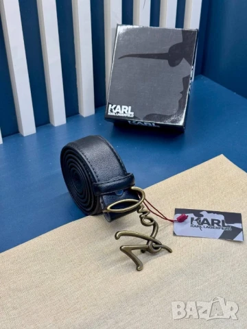 колани от естествена кожа в кутия karl lagerfeld , снимка 2 - Колани - 50599618