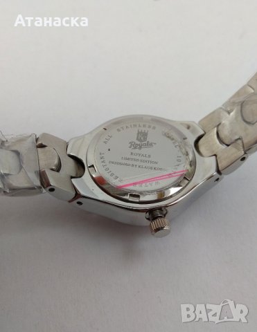 Kansas City Royals - чисто нов английски дизайнерски часовник, снимка 5 - Дамски - 28130672