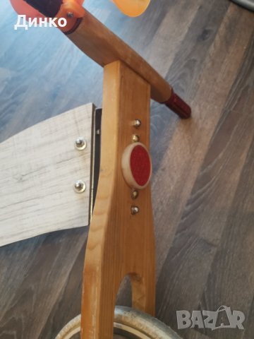 Детски велосипед от дърво без педали , снимка 4 - Велосипеди - 37493807