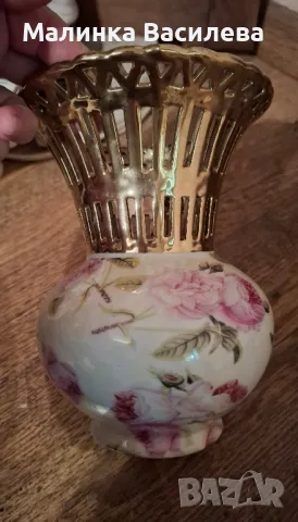 порцеланова ваза, снимка 4 - Вази - 47994865