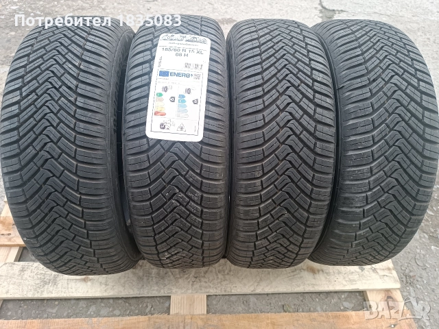 4бр. чисто нови всесезонни гуми 185/60/15 Continental