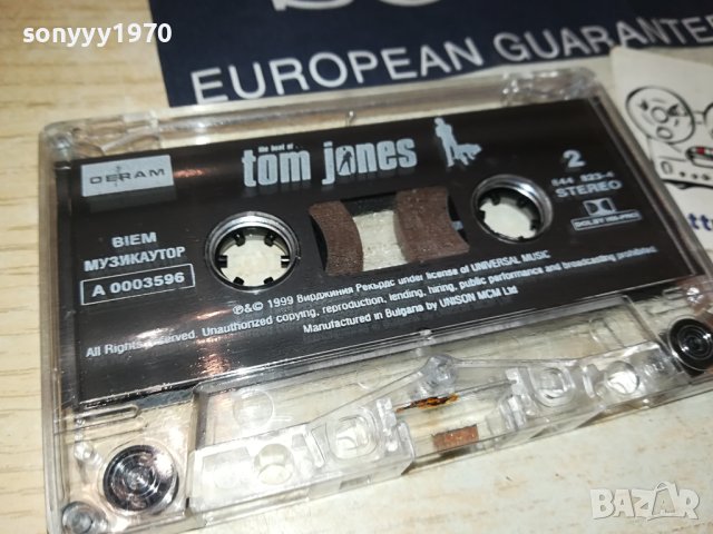 TOM JONES-ORIGINAL TAPE 3108231647, снимка 2 - Аудио касети - 42035839