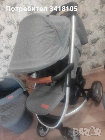 Продавам количка 3 в 1, снимка 2 - Детски колички - 54246617