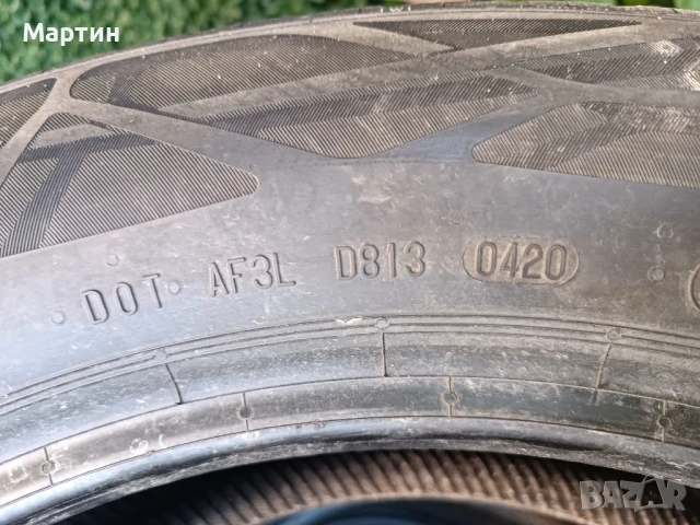 235/55/R18 100V Continental 4броя летни, снимка 2 - Гуми и джанти - 51215863