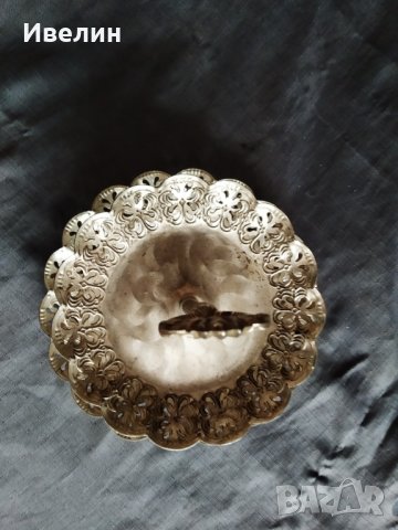 метална бонбониера в стил арт деко, снимка 2 - Антикварни и старинни предмети - 29820609