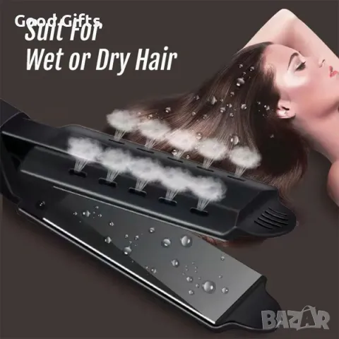 Керамична преса за изправяне на коса TOURMALINE Sonar SN-316, снимка 2 - Преси за коса - 50209411