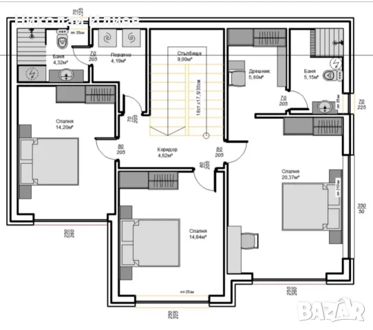 Нова къща м-т Траката, снимка 6 - Къщи - 51266577