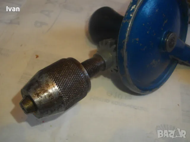 310мм/ф8мм ПОЧТИ НОВА НЕМСКА РЪЧНА ДРЕЛКА БОРМАШИНА МАТКАП СТАРО КАЧЕСТВО ФРГ ОТЛИЧНО СЪСТОЯНИЕ, снимка 3 - Бормашини - 48349847