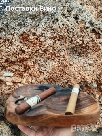 Арт пепелник от орех, снимка 4 - Декорация за дома - 52065987