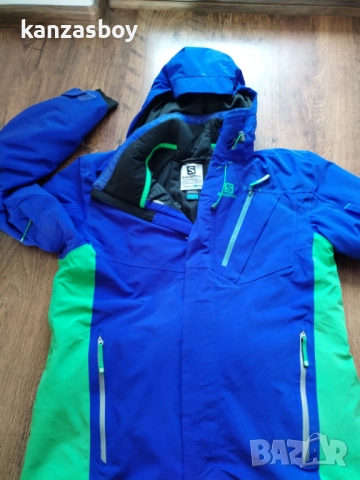 SALOMON Men's Iceglory ski jacket - мъжко ски яке КАТО НОВО L, снимка 5 - Якета - 52079847