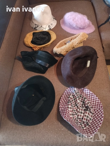 женски шапки-5лв, снимка 14 - Шапки - 51917576