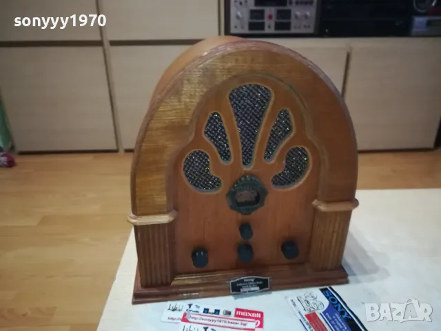 РЕТРО РАДИО С АНТИЧЕН ДИЗАИН 2212241731LK1EWC, снимка 8 - Антикварни и старинни предмети - 48434851