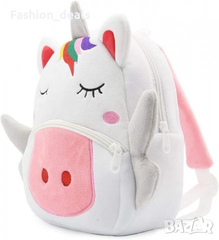 Нова сладка анимационна раница Еднорог за малки деца момичета 2-6г., снимка 4 - Други - 39560989