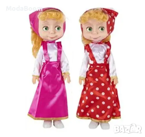 Кукла Маша с фигурка на мечока и музикална функция, снимка 6 - Кукли - 48875997
