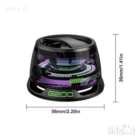 G200 RGB Bluetooth Колонка, снимка 10 - Bluetooth тонколони - 53052439