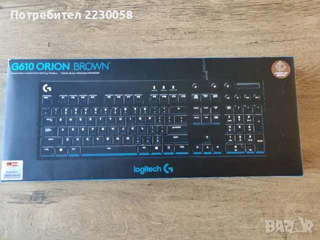 Механична клавиатура Logitech G610 Orion Brown
