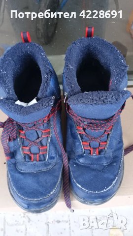 Зимни боти марка Quechua N 36 и топли гумени ботушки N 34.5