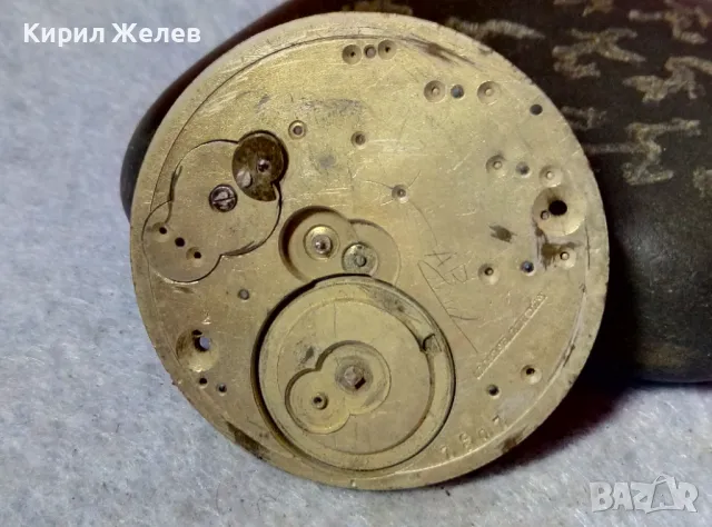 МЕХАНИЗЪМ от СТАР РЯДЪК МОДЕЛ КОЛЕКЦИОНЕРСКИ ШВЕЙЦАРСКИ ДЖОБЕН ЧАСОВНИК 49679, снимка 2 - Джобни - 48622972
