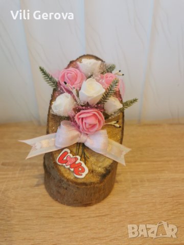 Ръчно изработени подаръци за всеки повод, снимка 6 - Изкуствени цветя - 34010037