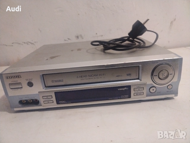 Видео плеър Aiwa HV-FX7800  6-главов VHS РАБОТЕЩ!!! 