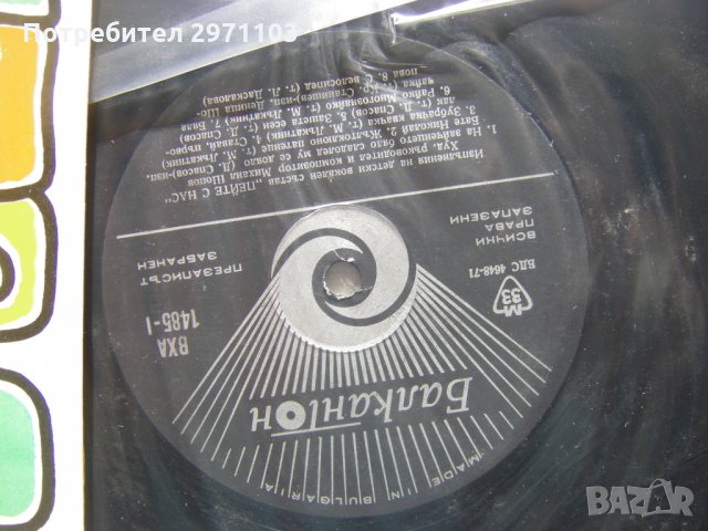 ВХА 1485 - Детски вокален състав Пейте с нас, снимка 3 - Грамофонни плочи - 32171370