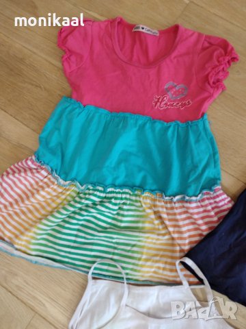 Панталонки, рокли,тениски за 4г-5г, снимка 4 - Детски рокли и поли - 36909623