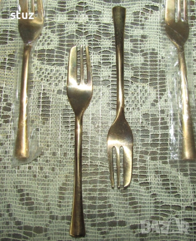 Десертни вилички, нови, сет 12 бр., снимка 10 - Прибори за хранене, готвене и сервиране - 54346592