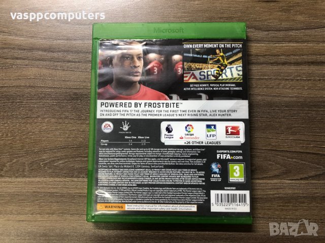 FIFA 17 XBOX ONE, снимка 3 - Игри за Xbox - 39421108