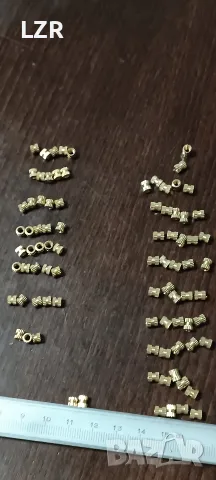 M2 (М3) гайка за "вграждане" дължина 2mm (3.5mm), снимка 4 - Друга електроника - 40893126