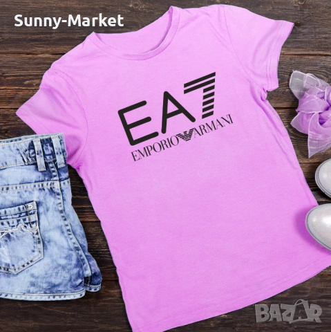 ЕА7 Armani Дамски , мъжки и детски тениски с къс ръкав