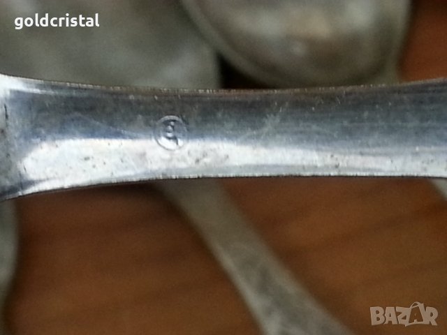 стари посребрени лъжички , снимка 4 - Антикварни и старинни предмети - 37056410