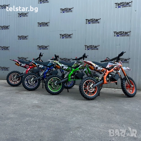 Детски кросов мотор 49 кубика Нов модел / DIRT BIKE 49cc с добавена функция "Лесен старт", снимка 13 - Мотоциклети и мототехника - 52424799