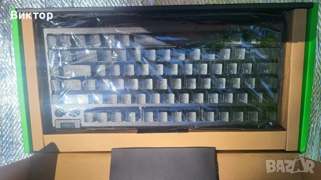 Механична клавиатура Razer - BlackWidow V4 75%, Orange, RGB, черна, снимка 3 - Клавиатури и мишки - 55742491