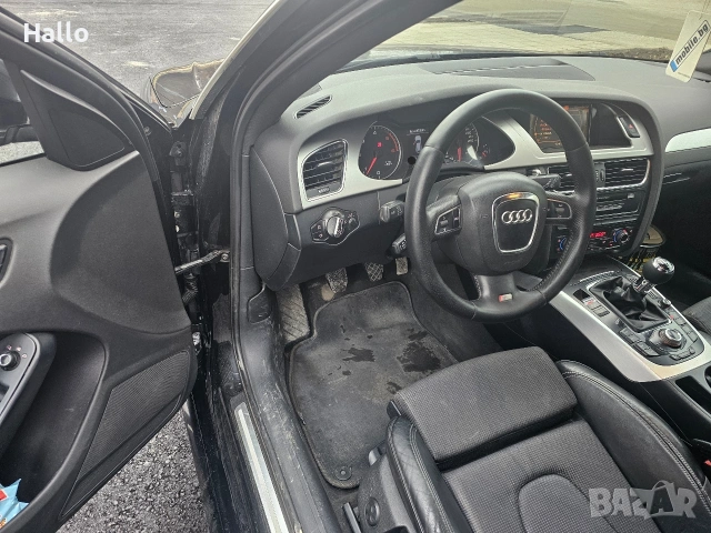 А4 S-line, в добро състояние качваш се и караш, всичко платено 4бр.зимни гуми , снимка 7 - Автомобили и джипове - 53222267