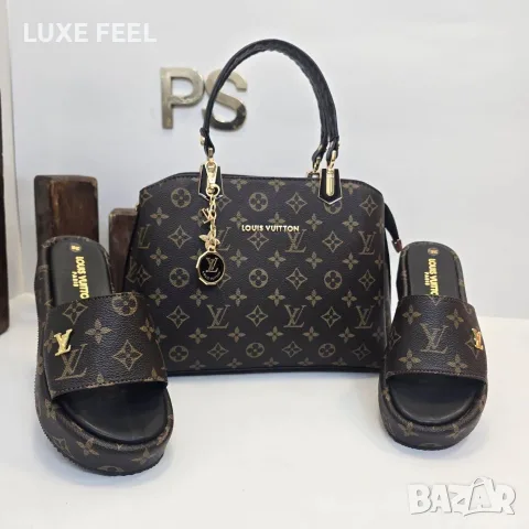 Louis VUITTON 🤍Дамски Чехли 36-41, снимка 6 - Чехли - 55729265