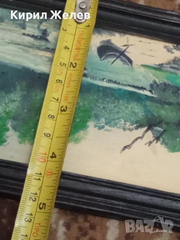 Малка картина в черна рамка 52454, снимка 6 - Картини - 52506635