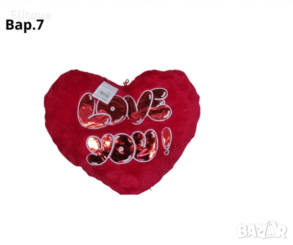 Възглавничка сърце, снимка 6 - Други стоки за дома - 52714213