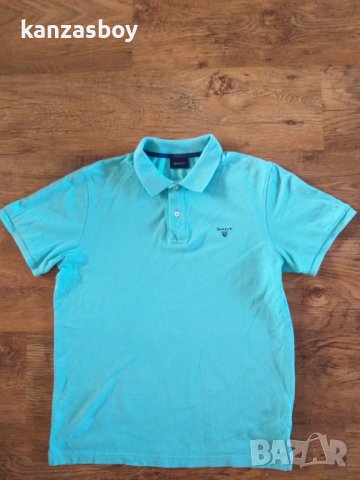 gant polo shirt - страхотна мъжка тениска , снимка 5 - Тениски - 42145467