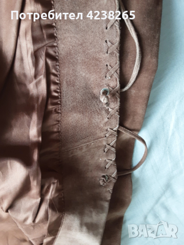 яке естествена кожа-велур, снимка 7 - Якета - 52795921