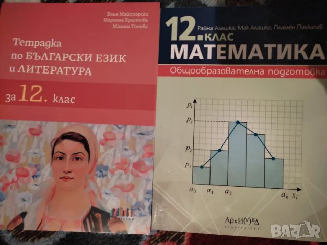 Тетрадка по български език и литература за 12. клас.