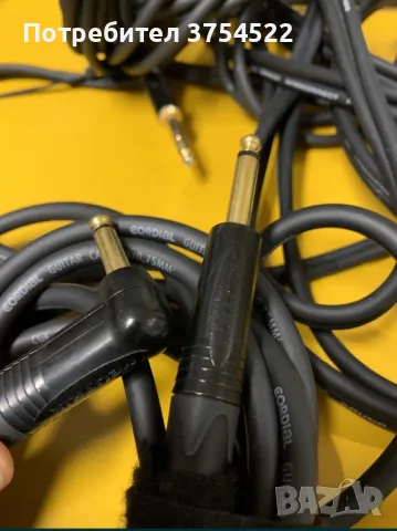 Аудио и инструментални кабели, снимка 7 - Други - 47992865