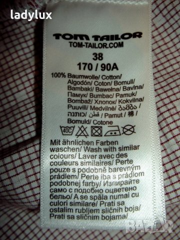 Tom Tailor Polo Team, Нова, 100% Памук, Размер М. Код 1097, снимка 5 - Ризи - 29387587