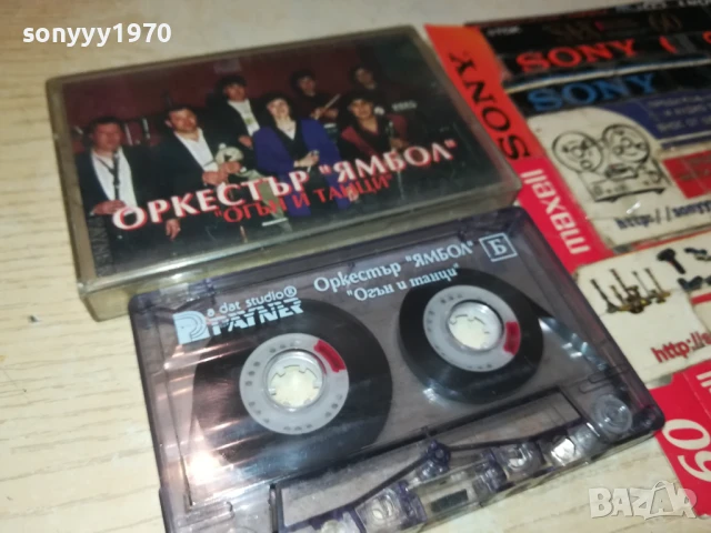 ЗАЯВЕНА-ОРКЕСТЪР ЯМБОЛ-ОРИГИНАЛНА КАСЕТА 1408251034, снимка 12 - Аудио касети - 51362368