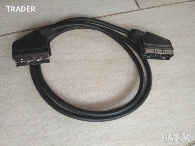 Аудио видео кабел SCART , 1.5 метра, снимка 1 - Други - 40421798